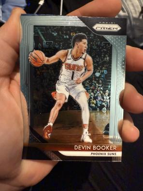 DEVIN BOOKER SUNS SILVER PRIZM 2018-19 Panini | Mercari