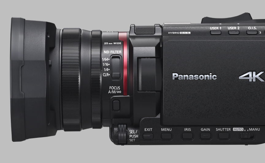 レンタル] パナソニック 4Kビデオカメラ HC-X1600 - Rentio[レンティオ]