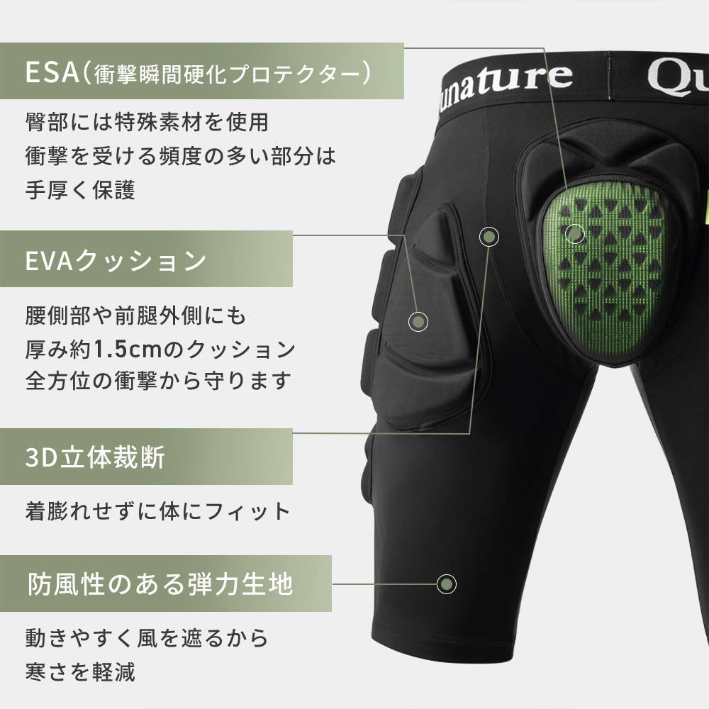 Qunature プロテクター 背中 お尻 肘 膝 2204-2207 – ROCKBROSJP