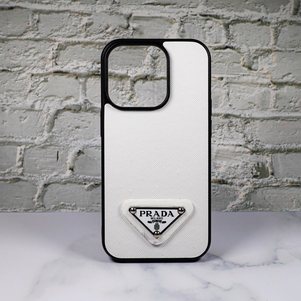 Prada iPhone 16 Pro Max ケース Loden Green Saffiano Leather Case