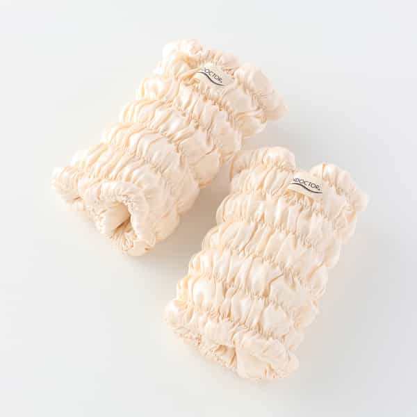 イオンドクター シルク足首ウォーマー(2本組)（10EC1940）-BATH DECOR