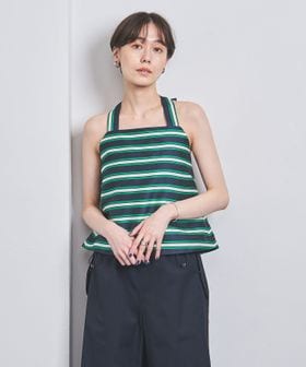 マルチボーダー キャミソール ブラウス