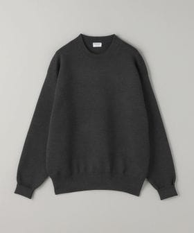 HI―LINE ウール スムース クルーネック ニット ‐ウォッシャブル‐