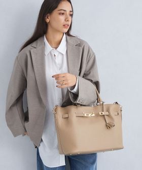 PRATO MADE IN ITALY＞ベルト トートバッグ