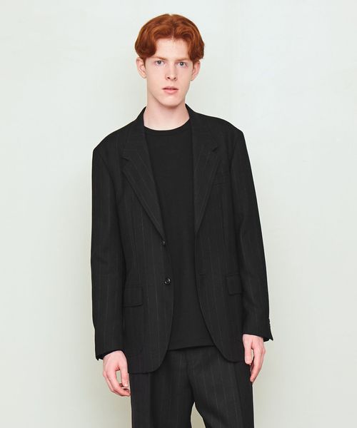 FUCKING AWESOME × UNITED ARROWS & SONS＞ SERGE STRIPE 2B JACKET