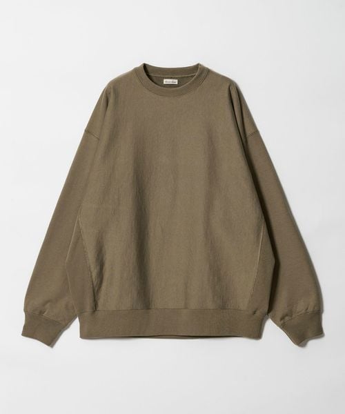 Steven Alan＞ ウラケ セットイン クルーネック スウェット