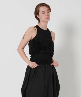 AEWEN MATOPH＞テープ シャーリング キャミソール