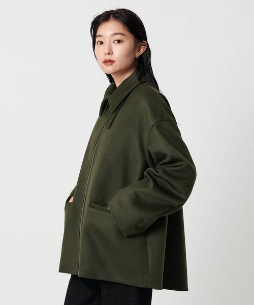 MARW UNITED ARROWS＞コクーン ジップ コート