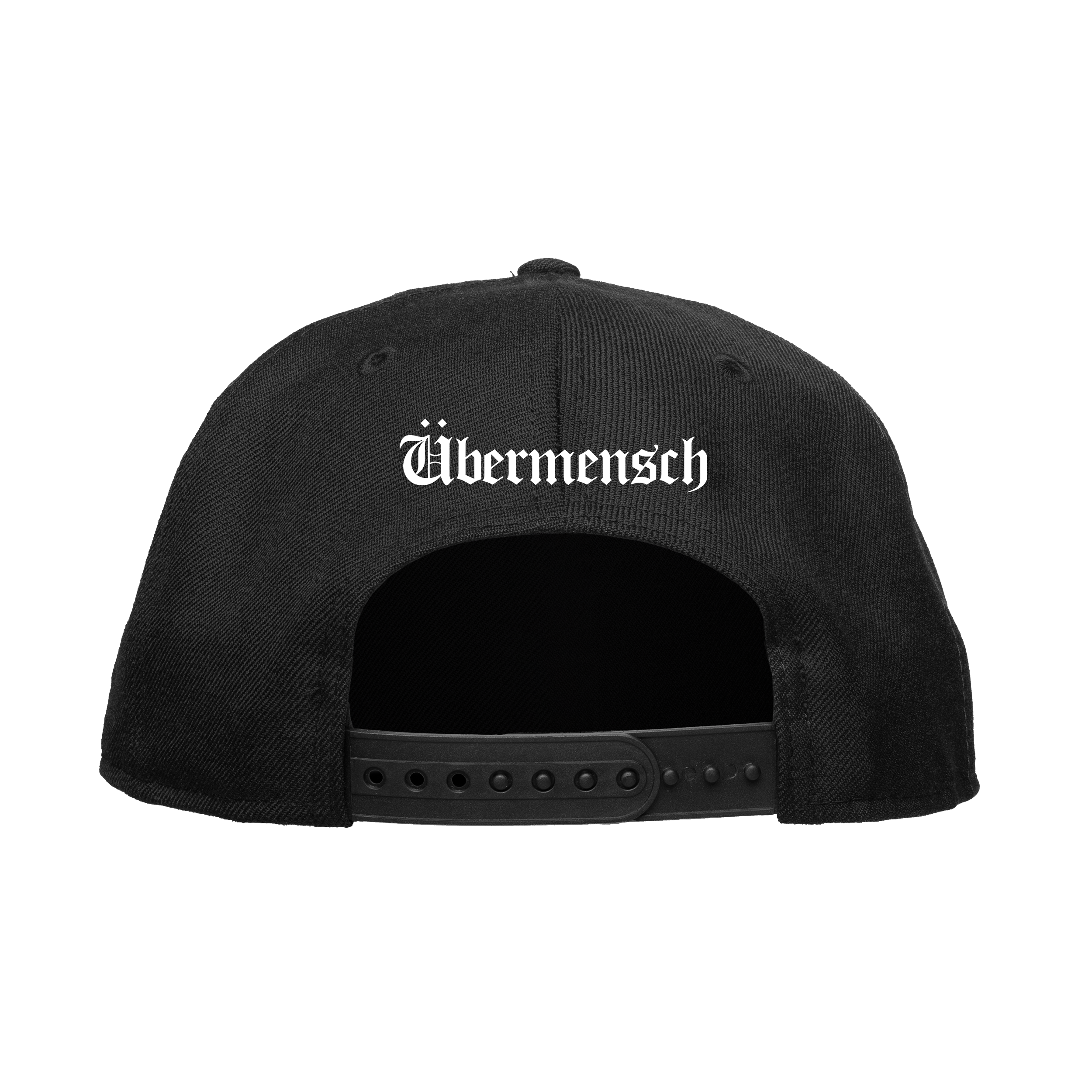 Übermensch Structured Snapback Hat (Black)