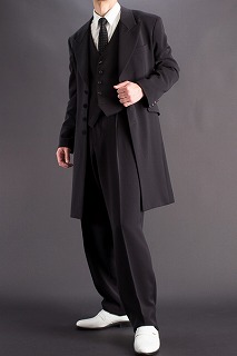 ロングズートスーツ販売店・zoot suit｜カラーブラック｜日本製・試着