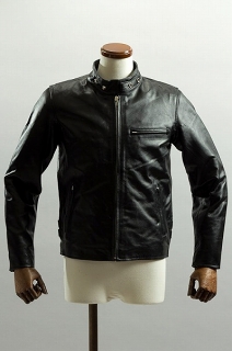 シングルライダースジャケット ブラック カウレザー【通販、アメ横