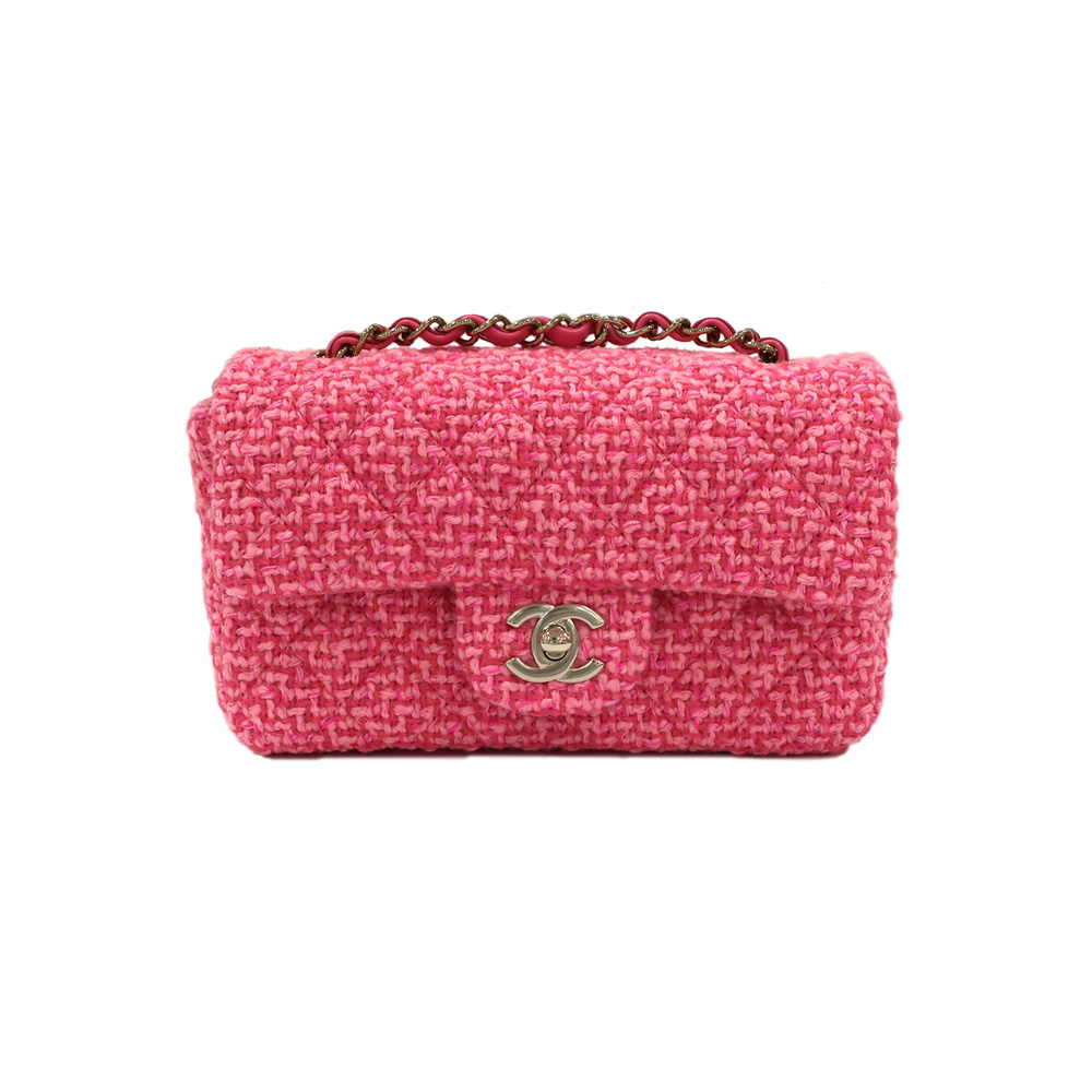 お買取りしました！ シャネル CHANEL ミニフラップバッグ ツイード