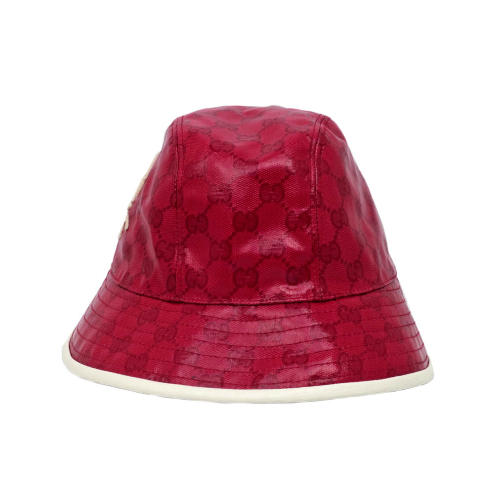名東】【GUCCI】グッチXアディダス GG バケットハット 帽子 728215 M