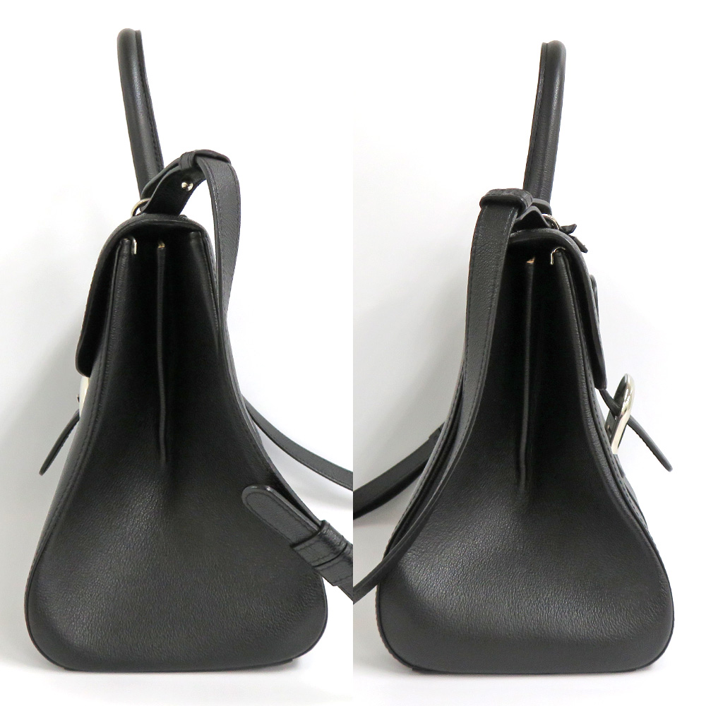 名古屋】【DELVAUX】デルヴォー ブリヨンMM ブラック シルバー金具