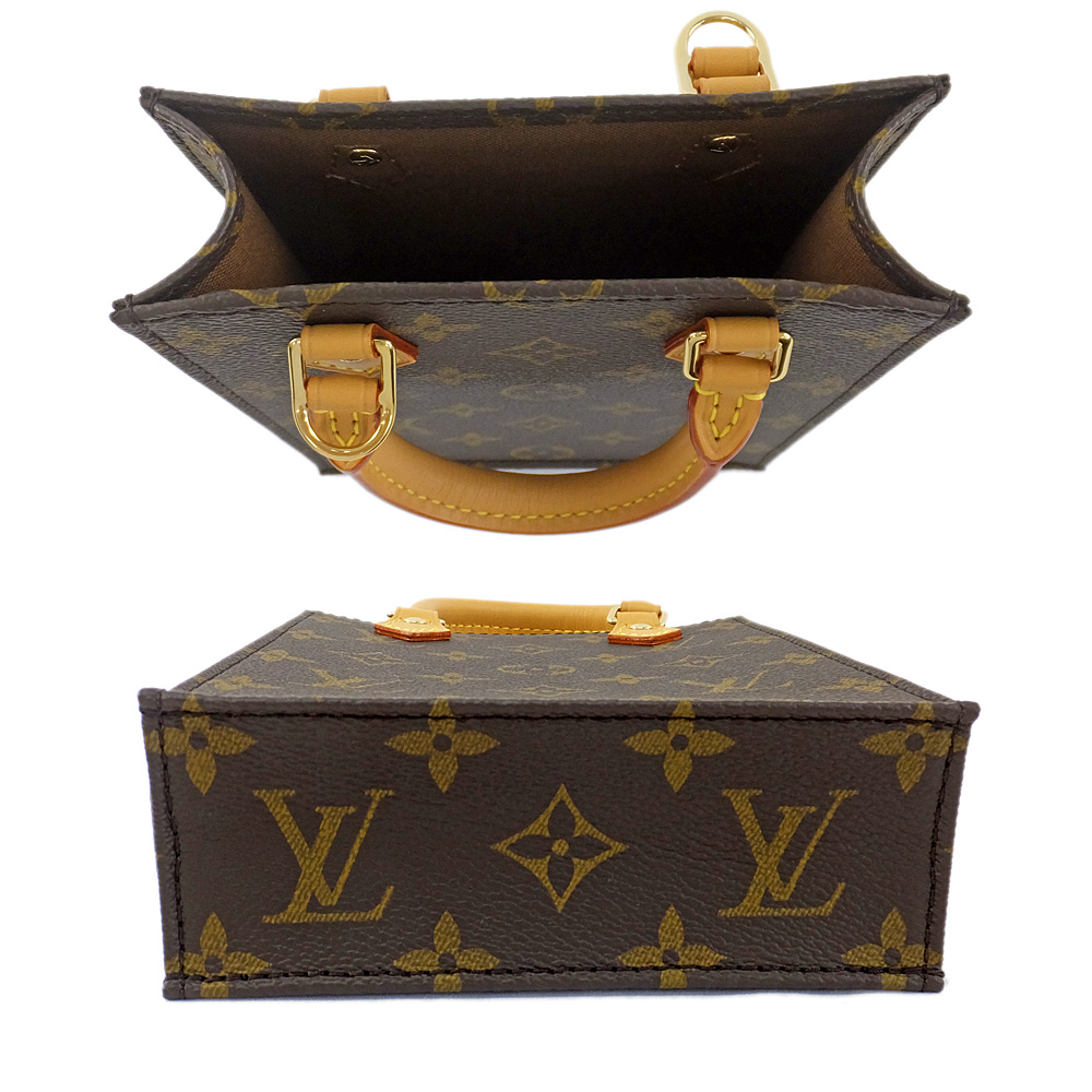 天白】【LOUIS VUITTON】ルイヴィトン プティット サックプラ