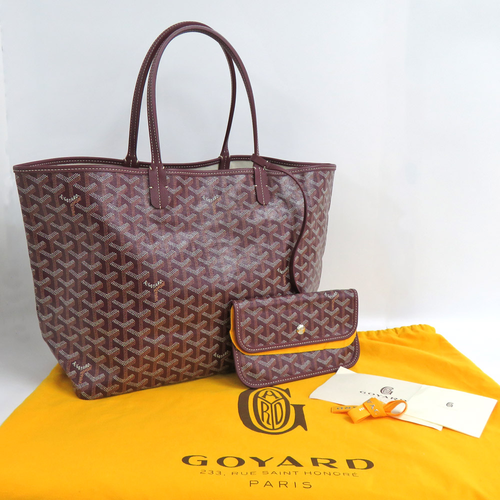 名古屋】【GOYARD】ゴヤール サンルイPM バーガンディ カーフスキン