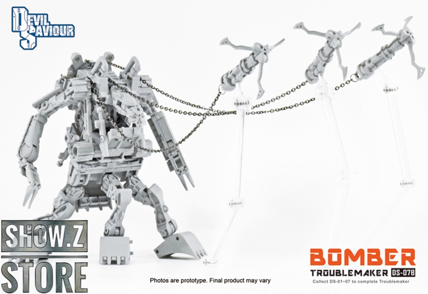 Devil Saviour DS-07A Paranoider Hightower & DS-07B Bomber