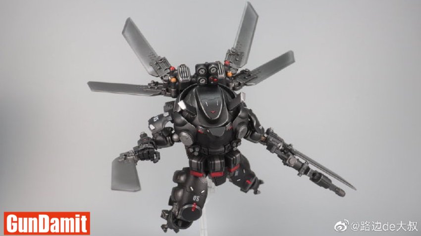 JoyToy Source 1/24 Iron Wrecker 05 Orbital Combat Mecha Night