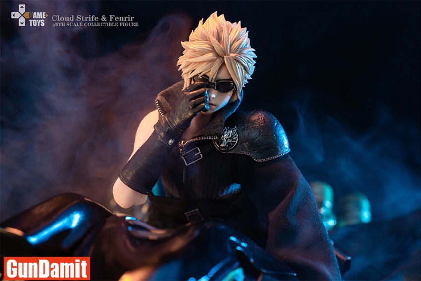 GameToys 1/6 GT-006C Final Fantasy VII Cloud Strife & Fenrir