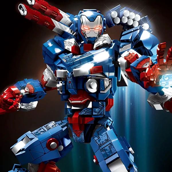 LY 76100 Iron Patriot Super Heroes