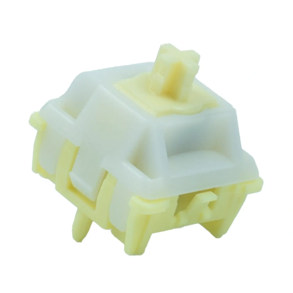 Gateron × Ukeebs Snowy Yellow Magnetic HE Switch Set | 35 Pcs