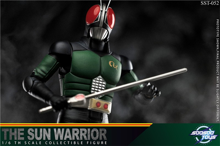 Pre-order] SOOSOOTOYS SST-052 1/6 Masked Rider Black RX 12