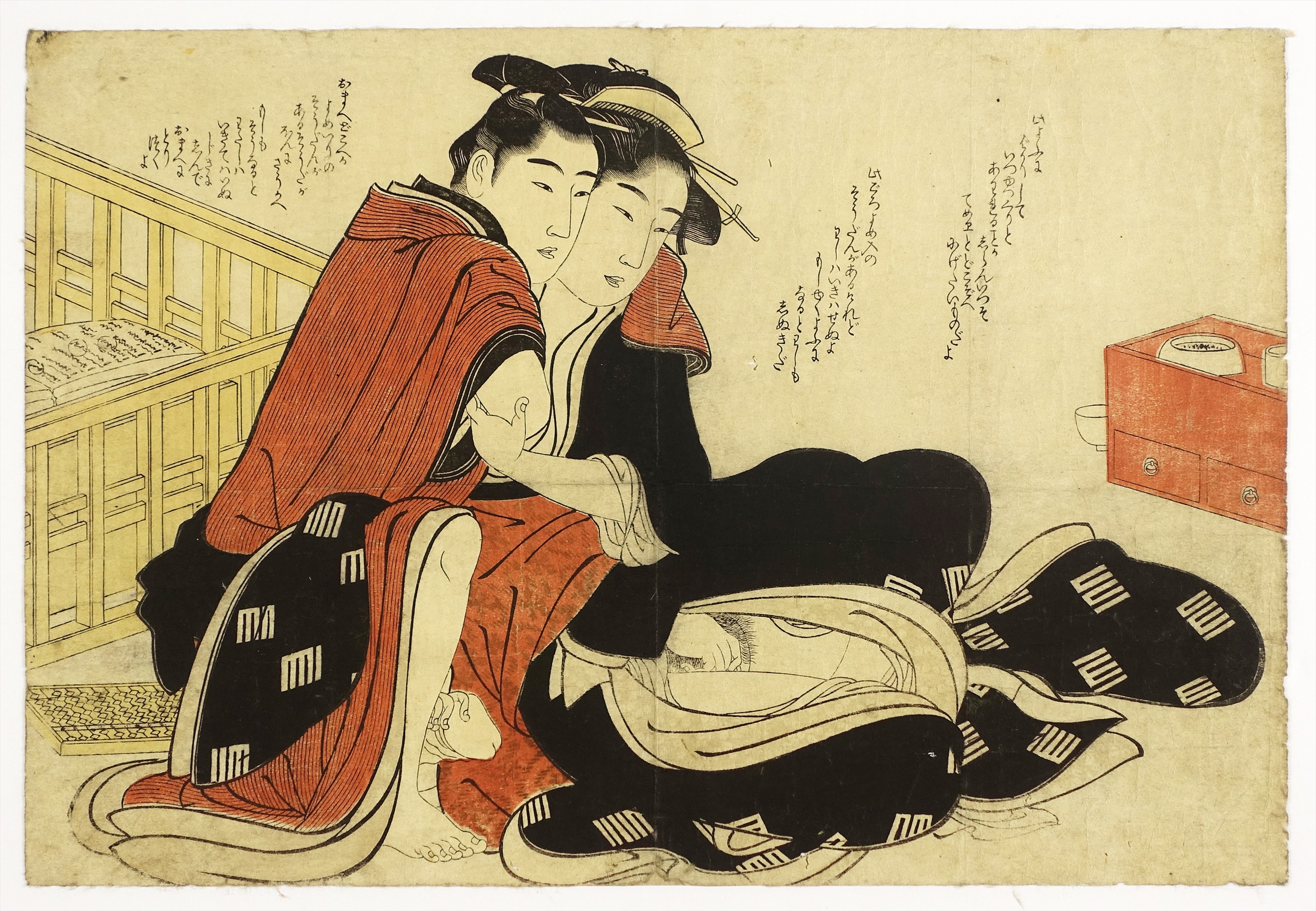 巻物 春画 肉筆 12画 絵巻 浮世絵 艶本 江戸 浮世絵 艶本 枕絵 肉筆