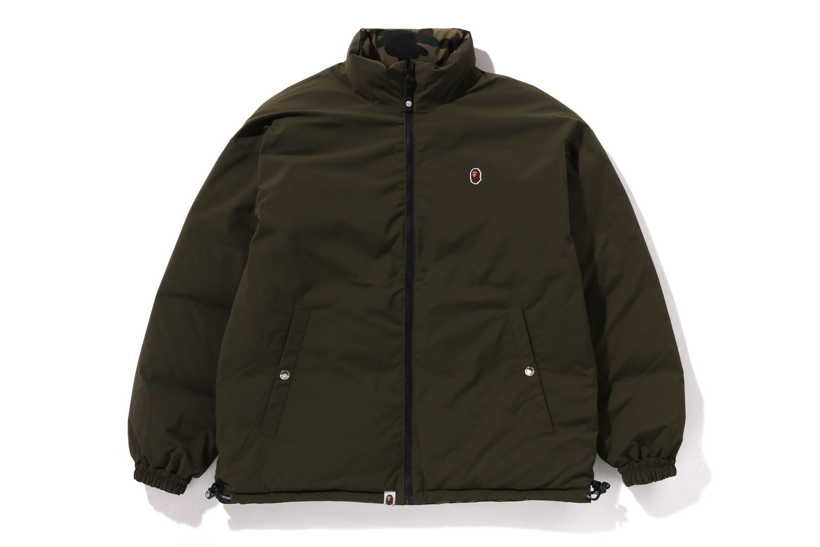 A BATHING APE® 1st Camo Reversible Down Jacket | Bape official
