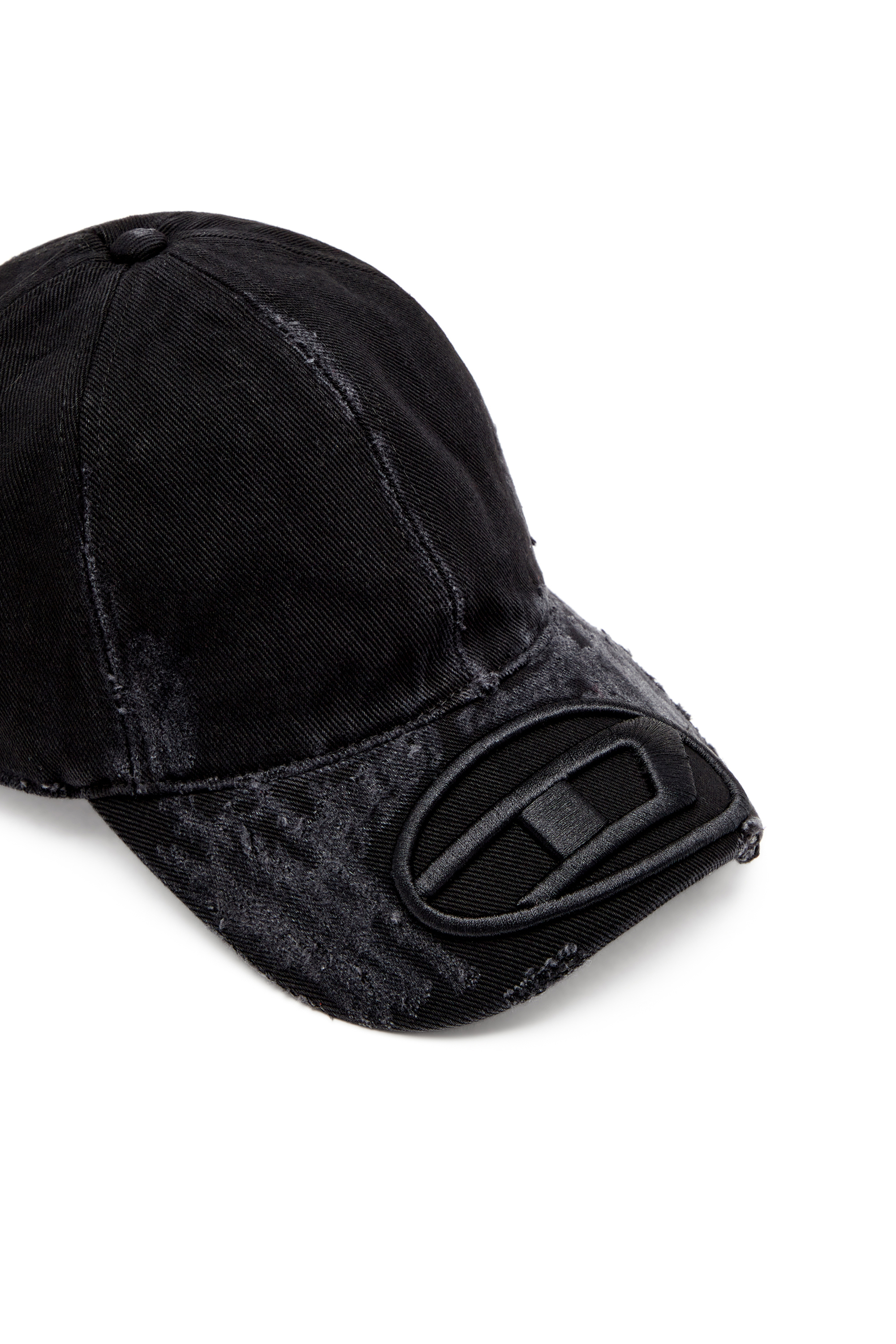 Men's Baseball cap with metal Oval D plaque | Diesel C-BEAST-A1