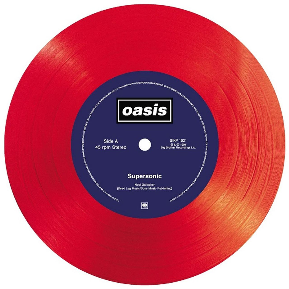 Oasis Complete 7inch Singles Collection Box | Vol. 1 - Red Vinyl +