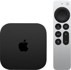 Apple TV 4K 3rd Gen 64GB (A2737) Wifi w/Siri Remote (A2854), A