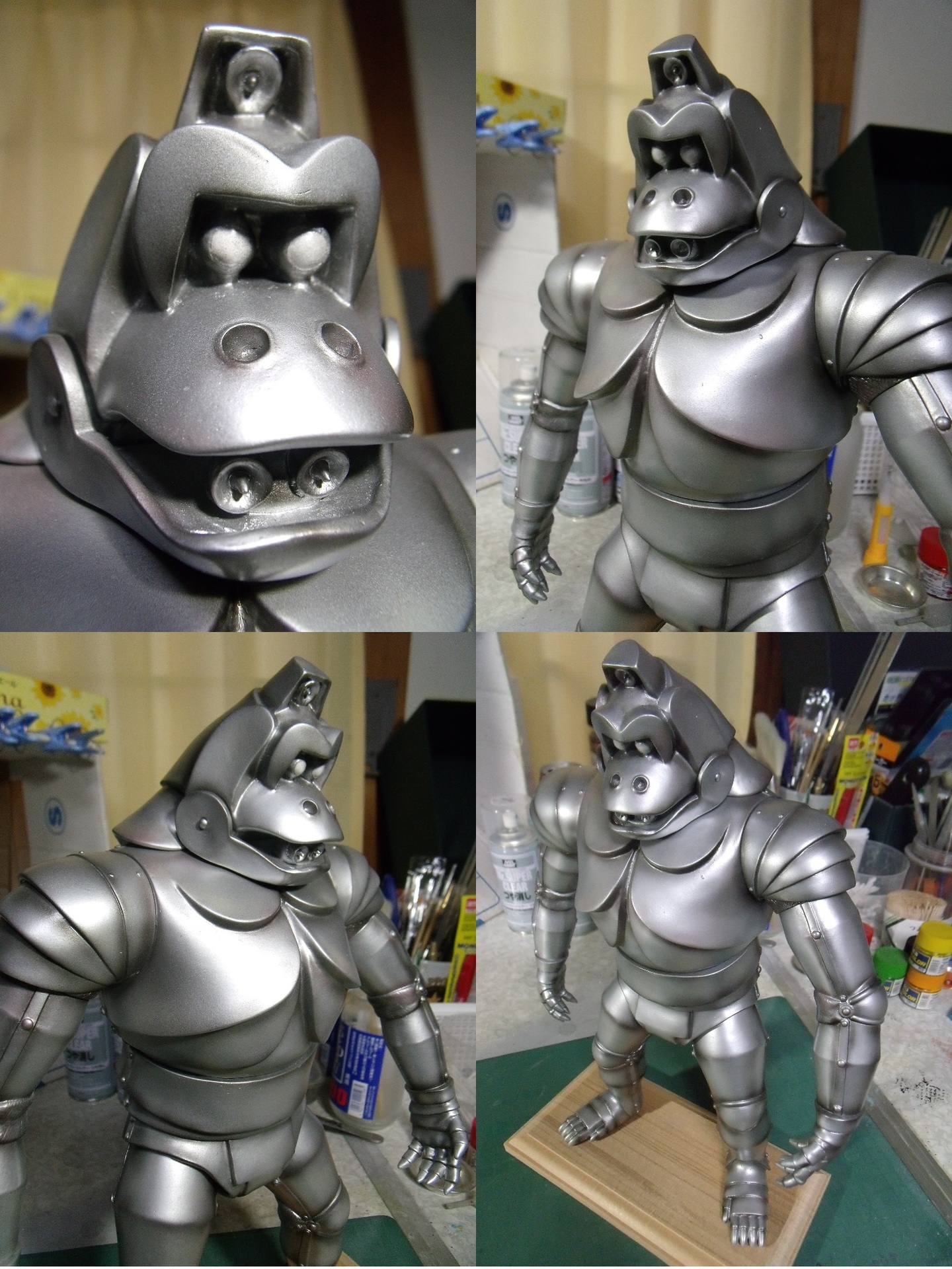 ☆ビリケン商会 初版(1987)「メカ二コング」完成！！: 特撮フィギュア