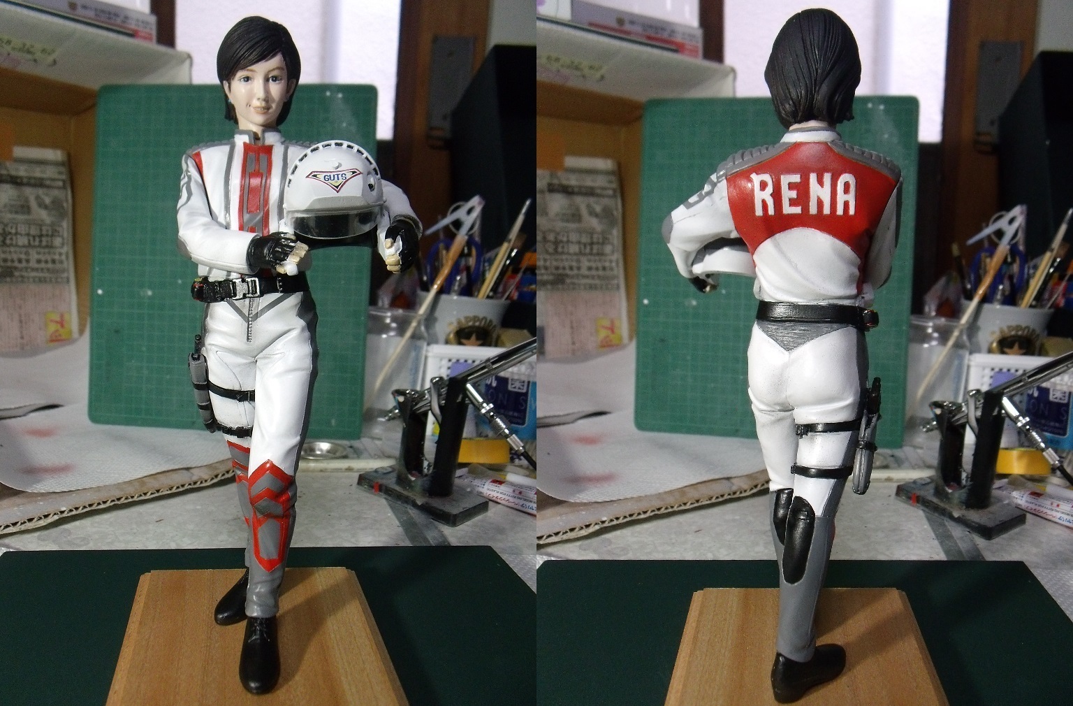 ☆海洋堂 ウルトラマンティガ「レナ隊員」: 特撮フィギュア制作回顧録