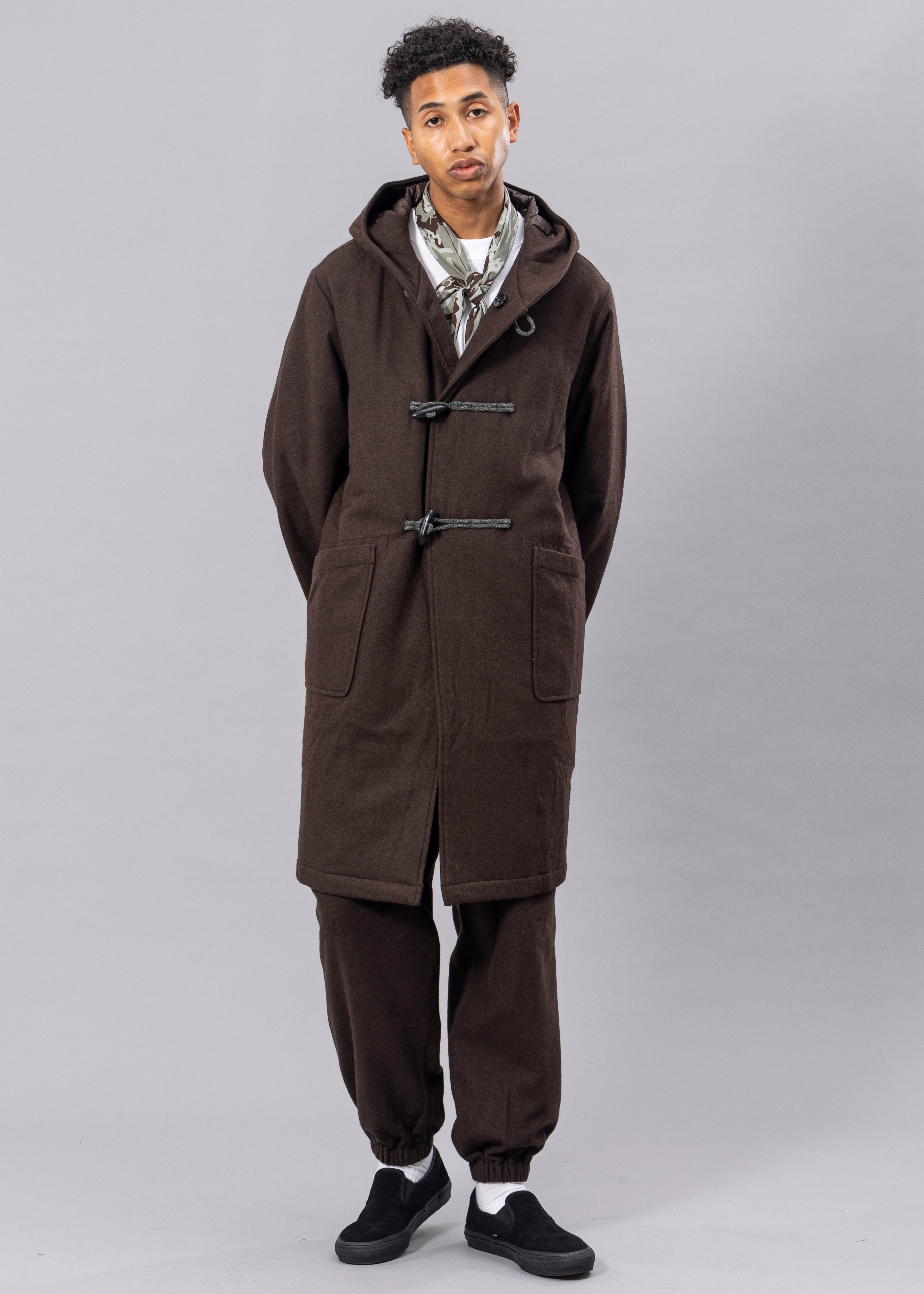 TOP FLANO by BISHU DUFFLE COAT – UNFRM®️ OUTDOOR STANDARD