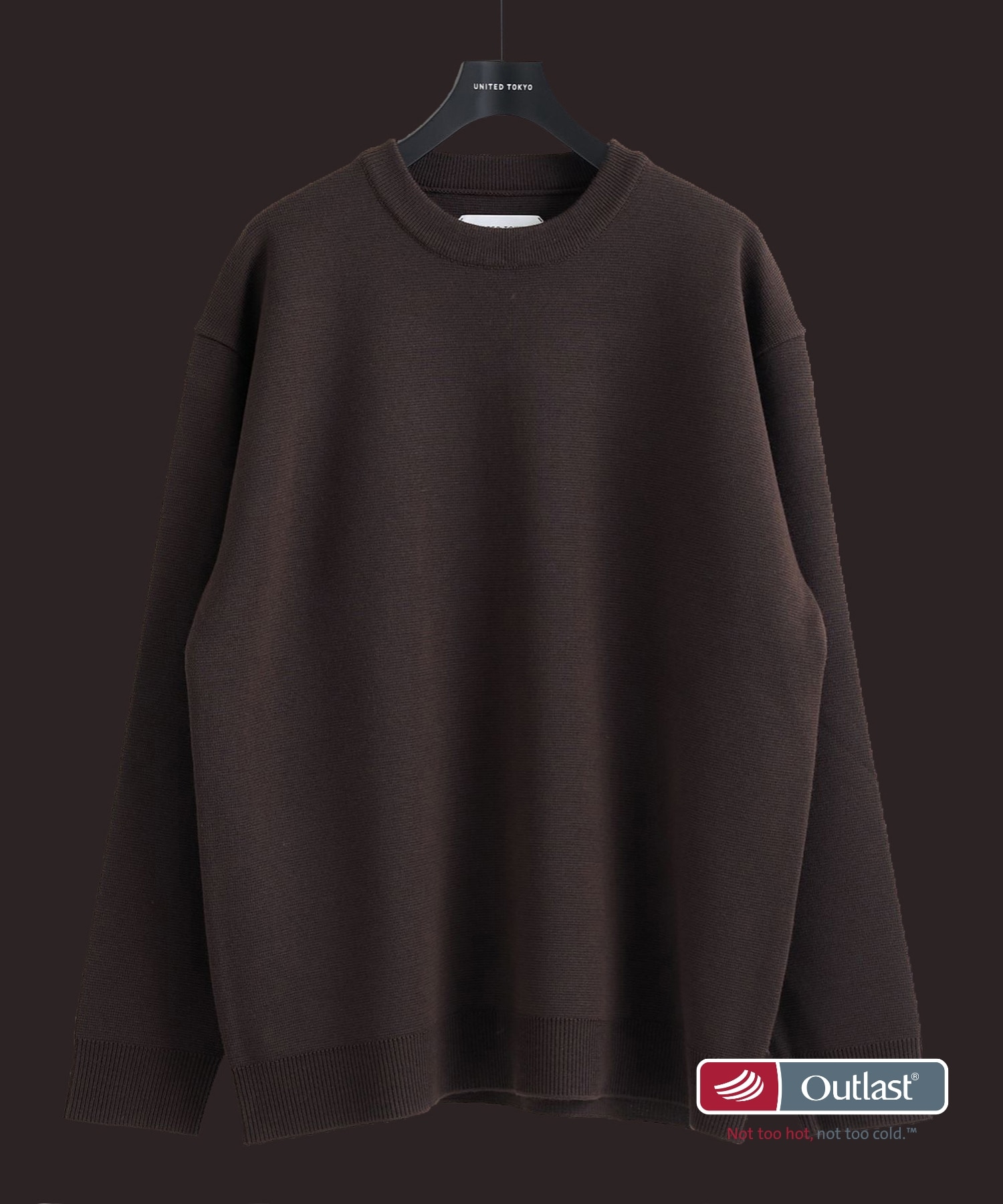 アウトラスト メリノウール クルーネックニット(1 OFF WHITE