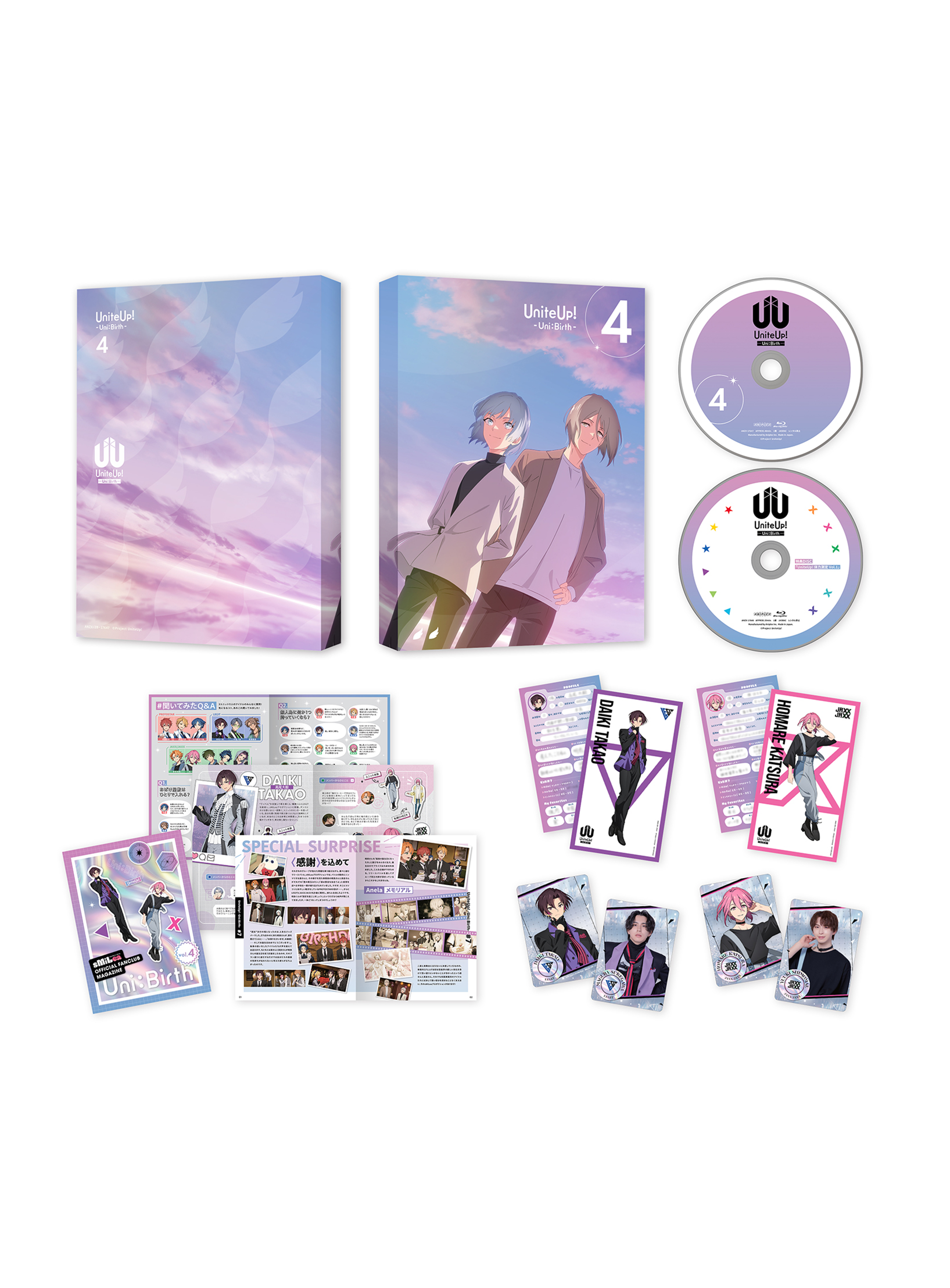 Blu-ray&DVD | 「UniteUp! -Uni:Birth-」公式アニメサイト