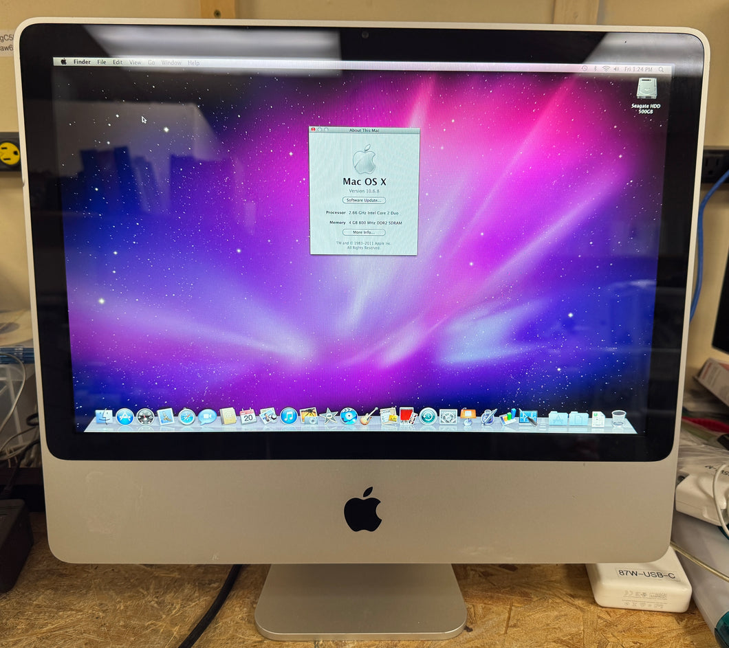 Apple iMac 20-inch Early 2008 2.66GHz Intel Core 2 Duo (MB324LL/A