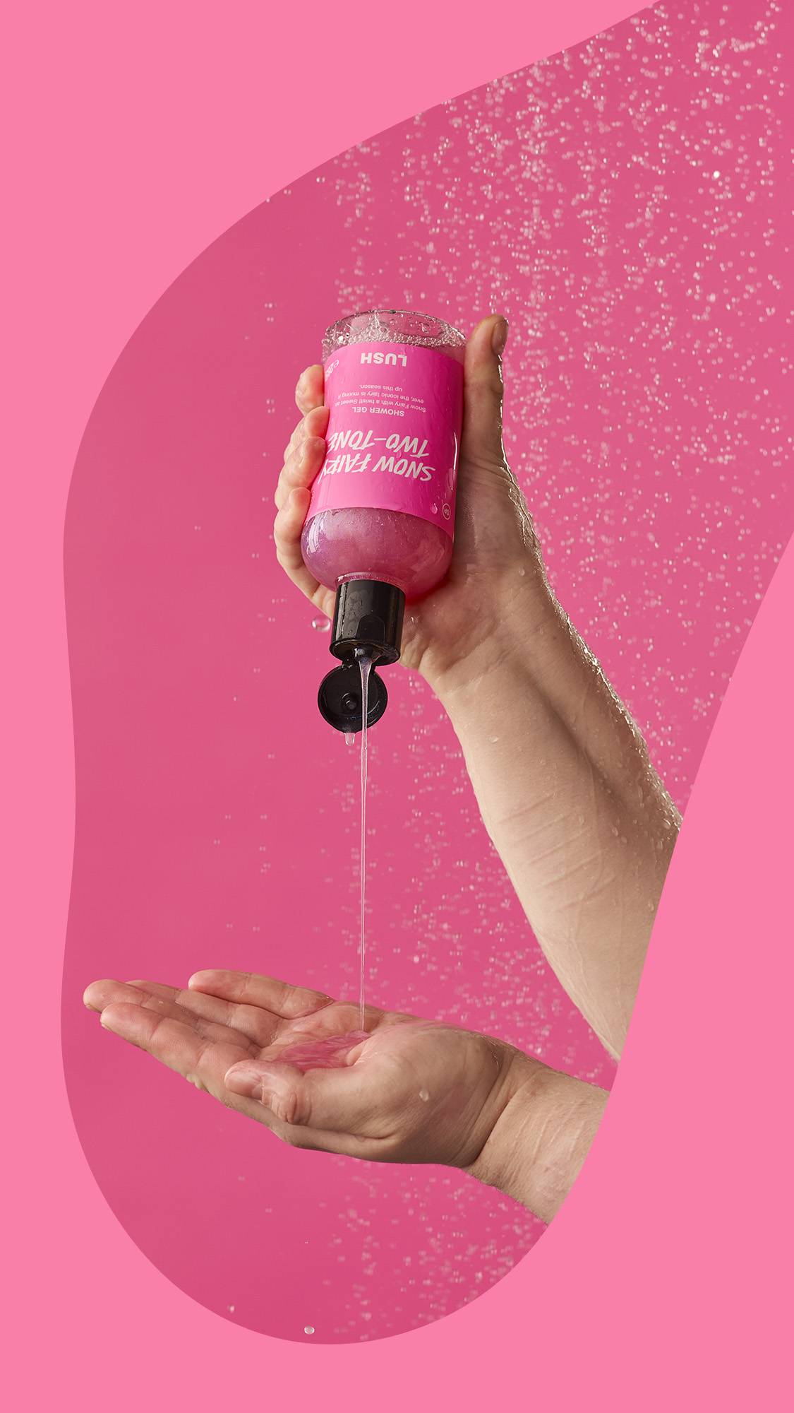 スノーフェアリー ツートーンジェリー シャワージェル | LUSH