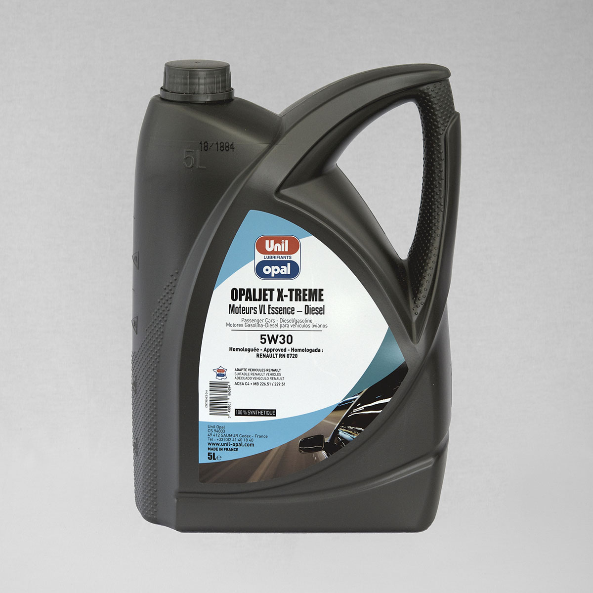 OPALJET X-TREME 5W-30 ACEA C4 – Unilopal LUBRIFIANTS（ユニルオパール）