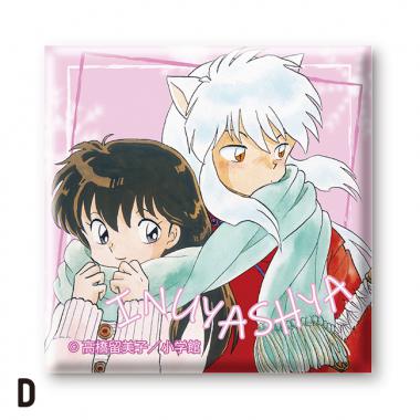 犬夜叉』スクエア缶バッジ|ユニオンクリエイティブ | ユニオン