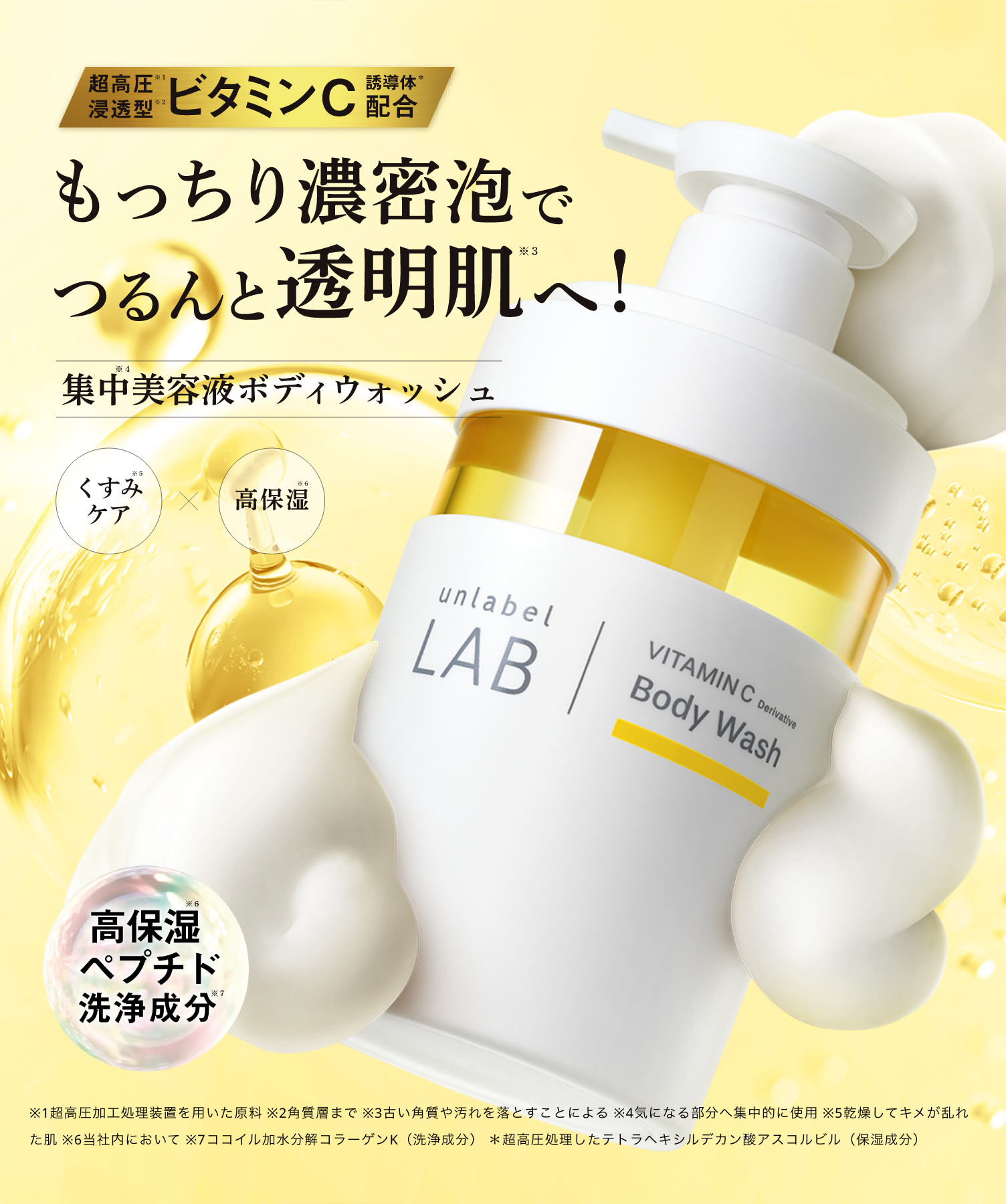 アンレーベル ラボ 超高圧 浸透型 洗浄バーム& 美容液&クリーム各2個