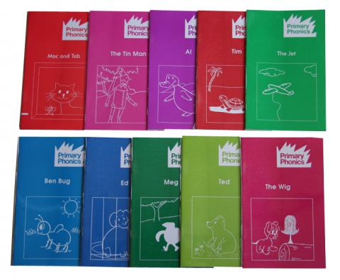 Primary Phonics - Storybook Set 1 (includes 10 books) | E&O