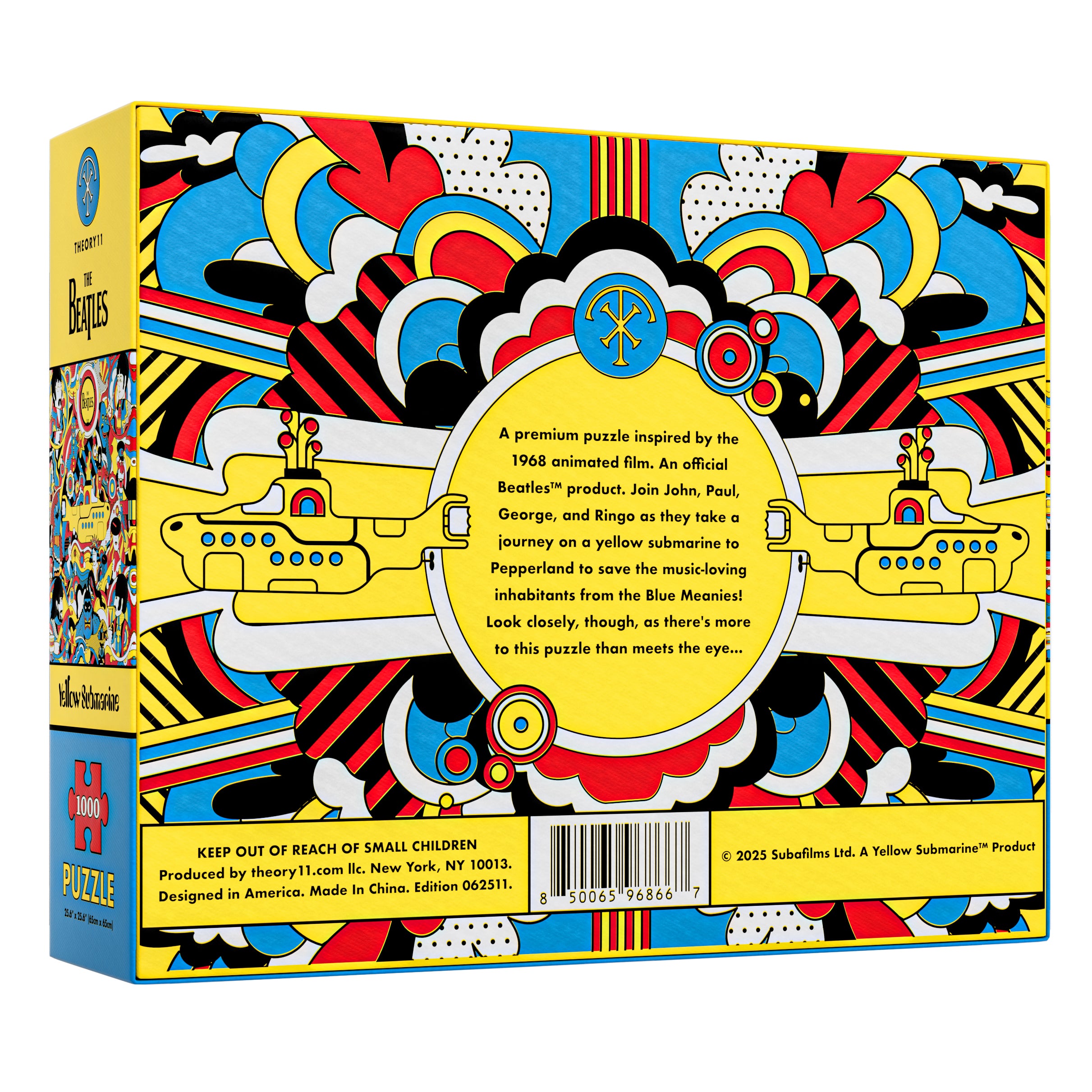The Beatles x Theory 11 - Yellow Submarine Jigsaw Puzzle - The