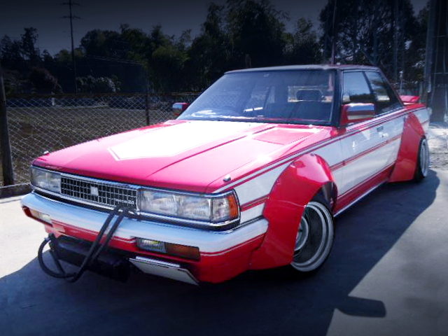 ワークスワイド!ワイド鉄チンホイール!街道レーサー!GX71型クレスタ