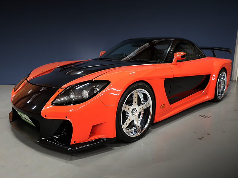 ヴェイルサイドRX-7フォーチューンボディKIT!アンドリュー19インチ