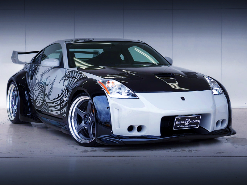 VeilSide 350Z Ver.3ワイドボディ!ライトグレー塗装!タカシ仕様