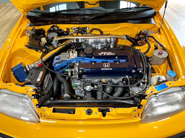 OH済B16A型VTEC搭載!大阪JDMフロントワイド!悪っパネ!リペア済TE37履き