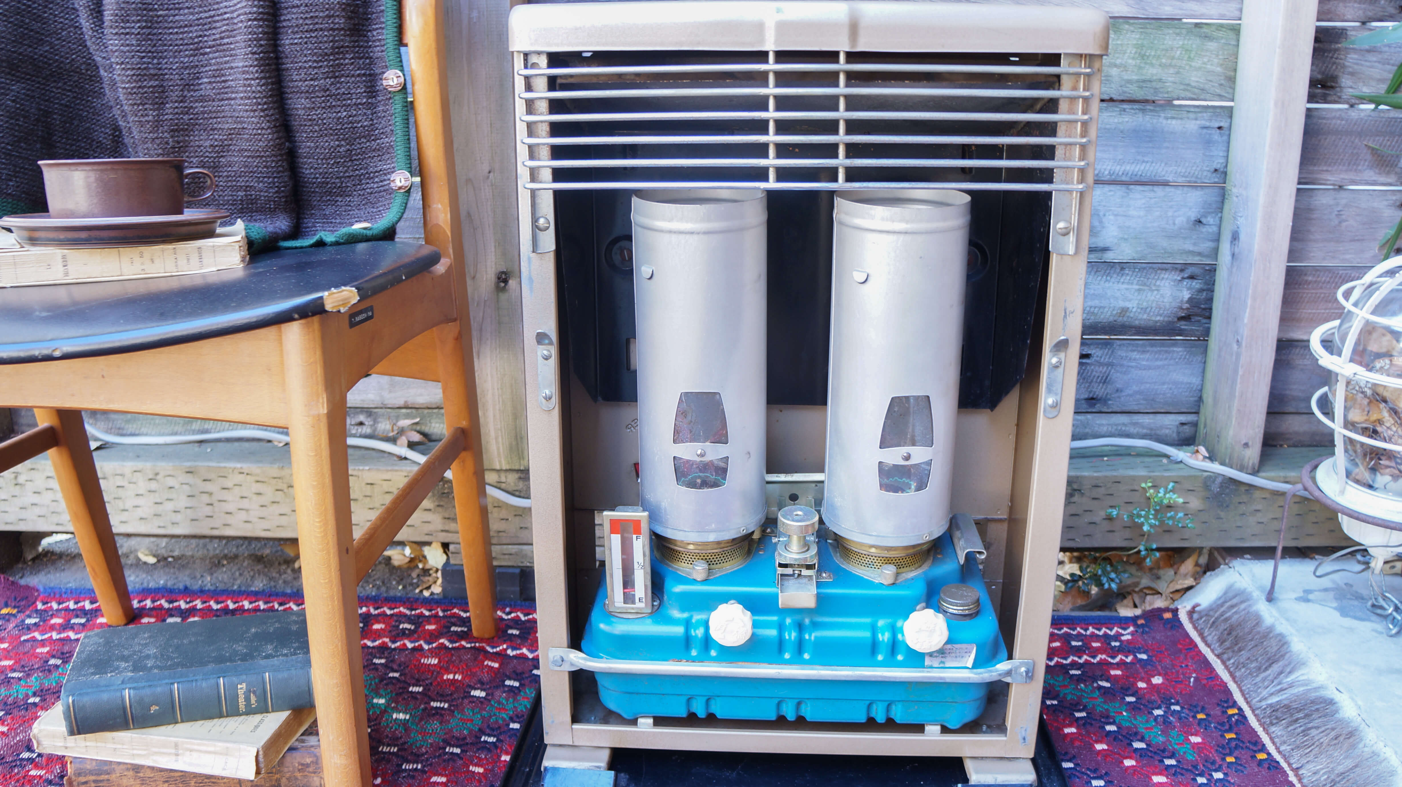 VALOR / Oil Heater バーラー イギリス製 L20 2筒式 石油 ストーブ