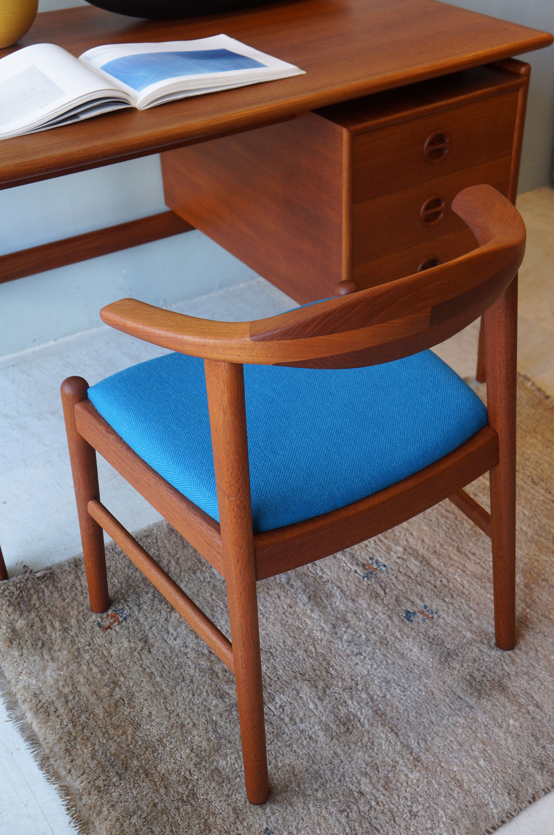 ジャパンヴィンテージ 青林製作所 ダイニングチェア チーク材 椅子