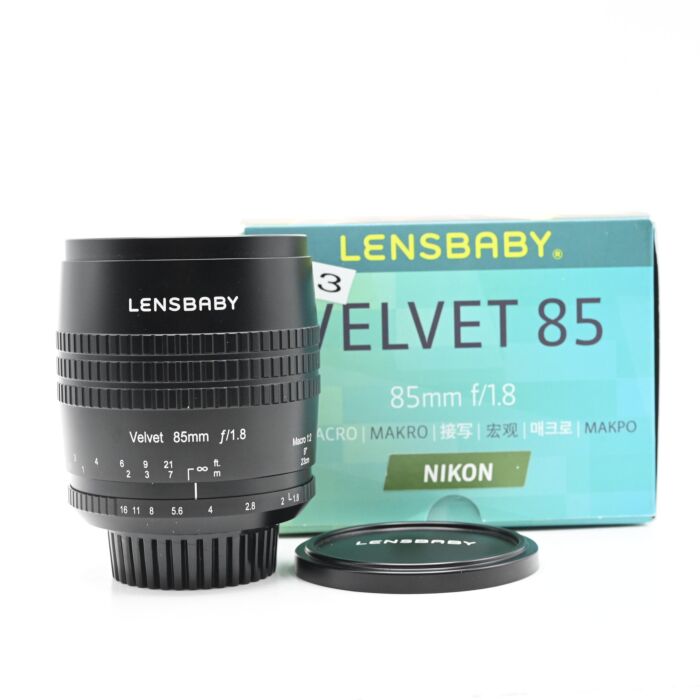 Used Lensbaby Velvet 85mm f1.8 For Nikon in 'Excellent' condition